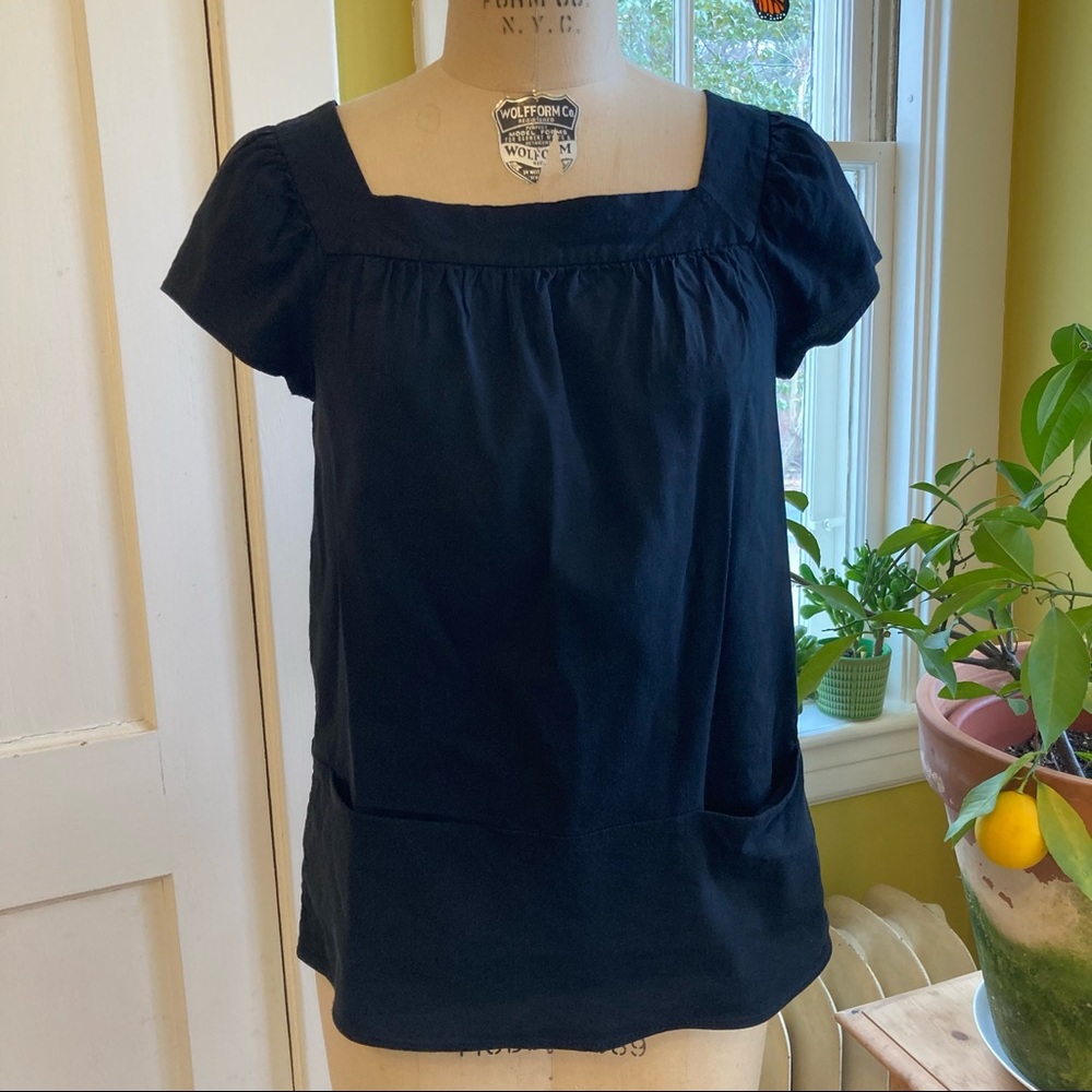 Theory Square Neck Top